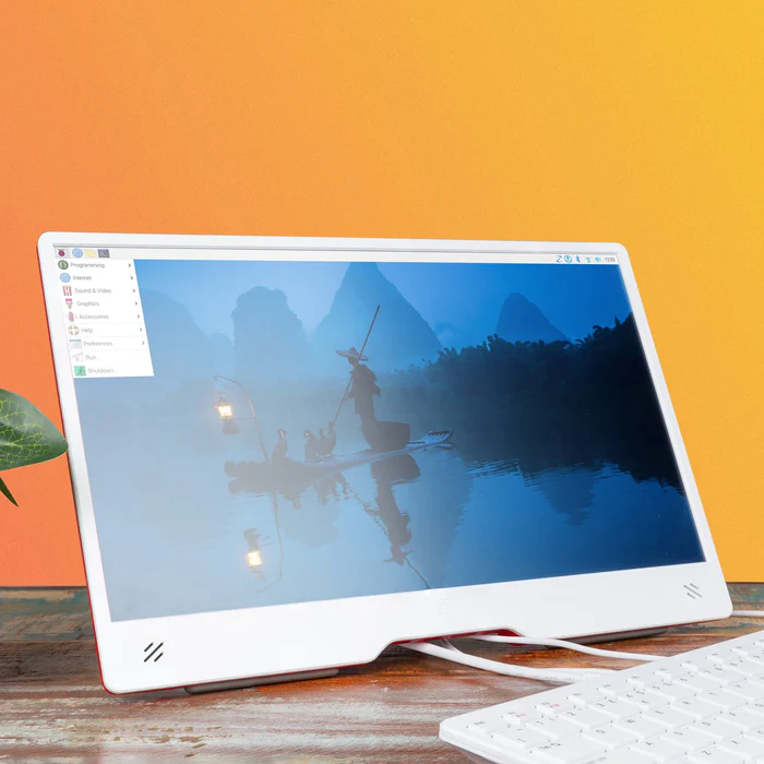  Raspberry Pi Monitor Red/White Pack