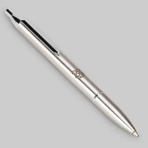 [SC0759] Raspberry Pi Engraved Stainless Steel Pen